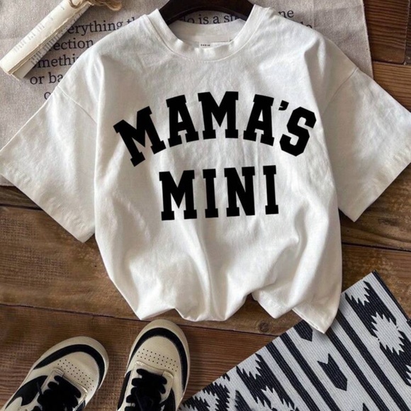 Other - Boutique graphic print kids top Mamas mini